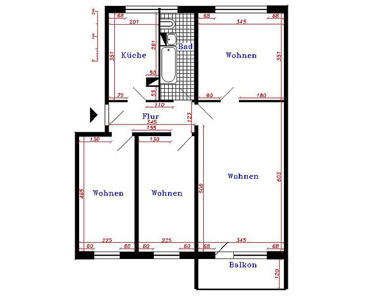 Familienwohnung